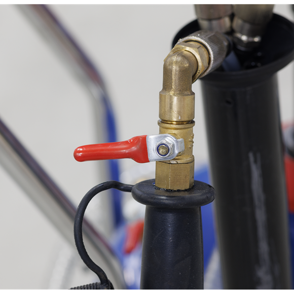 Sealey 35L Air Discharge Mobile Oil Drainer