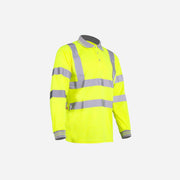 High Visibility Long Sleeve Polo Shirt