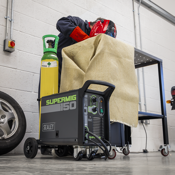 Sealey Gas/Gasless MIG Welder – 150A 230V
